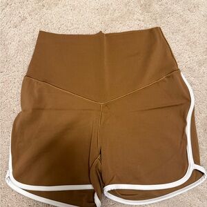 Aerie Offline Brown Athletic Shorts